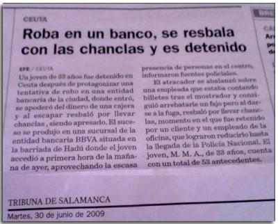 Cuidado con las xanclas